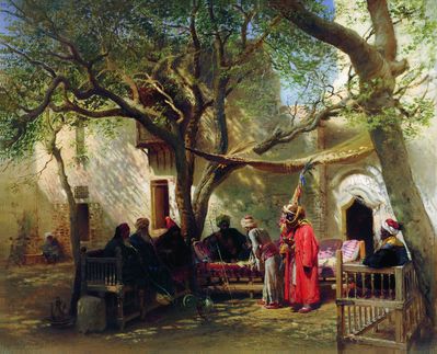 Дервиши в Каире. 1875