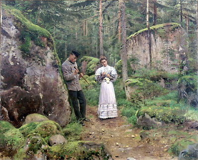 Перед объяснением (Свидание). 1898-1900