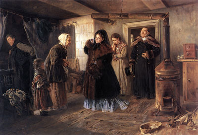 Посещение бедных. 1874