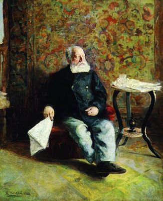 В швейцарской. 1893
