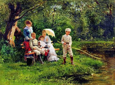 В жаркий день. 1881
