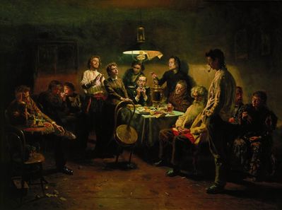Вечеринка. 1875-1897