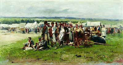 Ярмарка. 1882