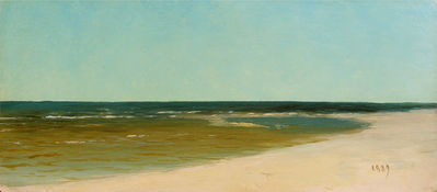 Морской берег. 1889