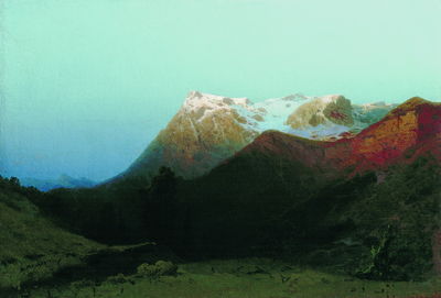В горах (Сумерки в горах). 1891
