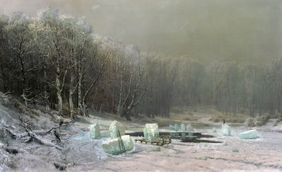 Зима. Ледокол. 1878