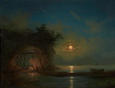 «Лунная ночь», 1850-е
