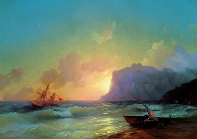 «Море. Коктебель», 1853