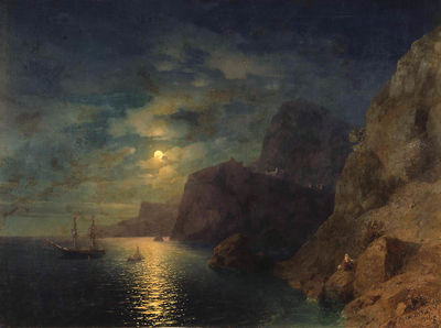 «Море ночью», 1860-е