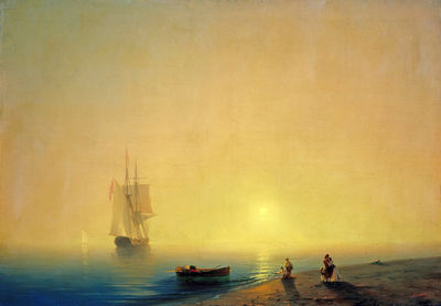 «Морской берег», 1851