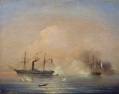 «Морской бой», 1855