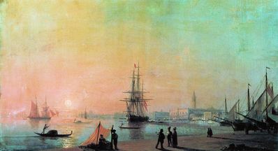 «Морской вид», 1855