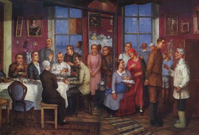 "Новоселье (Рабочий Петроград)", 1937