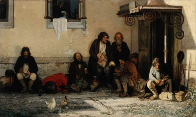 Земство обедает. 1872