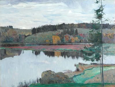 "Осенний пейзаж", 1906