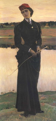 "Портрет дочери (Амазонка)", 1906