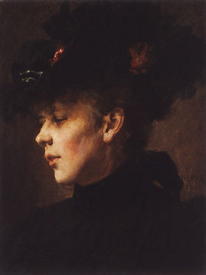 Портрет неизвестной. 1900