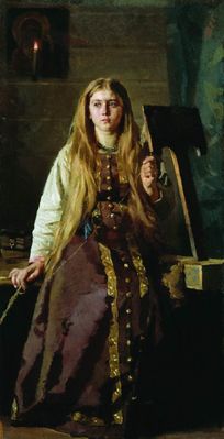 Пряха. 1889