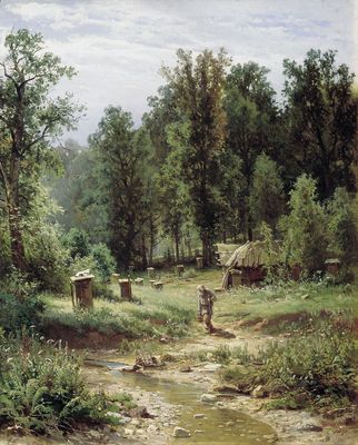 "Пасека в лесу", 1876