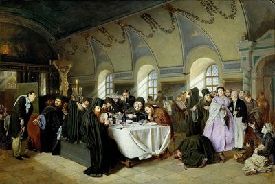 «Трапеза», 1865-1876