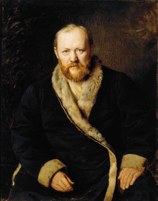 Портрет А.Н. Островского. 1871