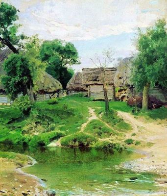 "Деревня Тургенево", 1885