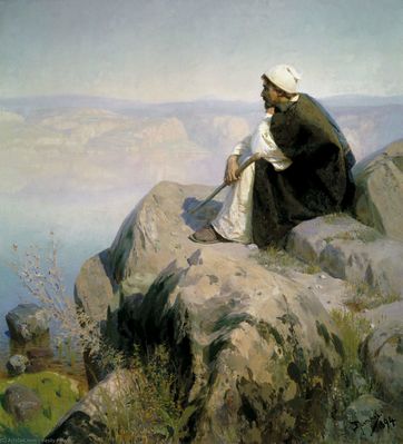 "Мечты (На горе)", 1900