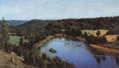 "Река Оять", 1885