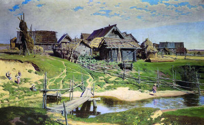 "Русская деревня", 1889