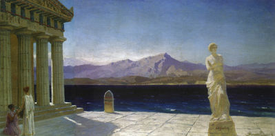 Античный пейзаж. 1906