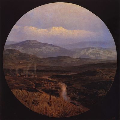 Долина реки в Болгарии. 1883