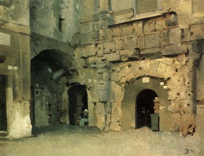Городской пейзаж. 1875