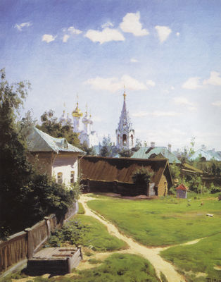 Московский дворик. 1877