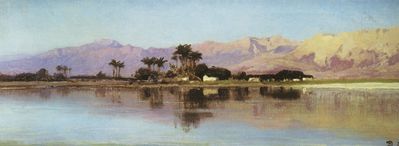 Нил у Фиванского хребта. 1881