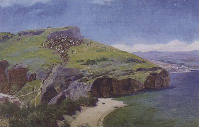 Палестинский пейзаж. 1880-е