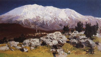 У подножия горы Хермон. 1882