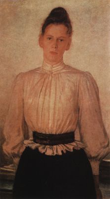 Портрет М.Л. Толстой, дочери писателя. 1891