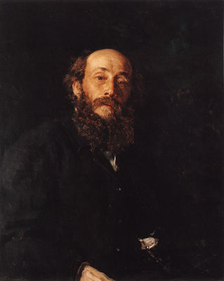 Портрет художника Н.Н. Ге. 1880