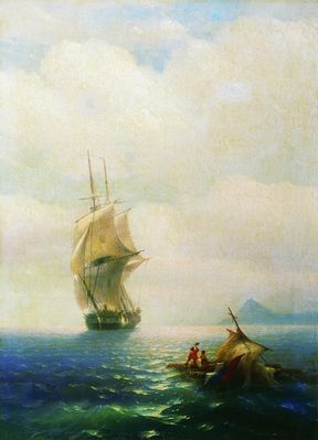«После бури», 1854