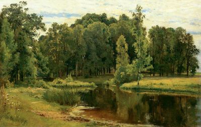 «Пруд в старом парке», 1898