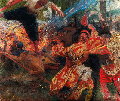 "Гопак. Танец запорожских казаков", 1926-30