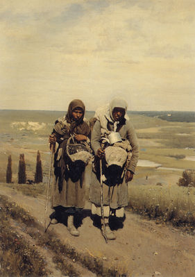 Богомолки-странницы. 1878