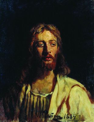 Христос. 1884  Этюд