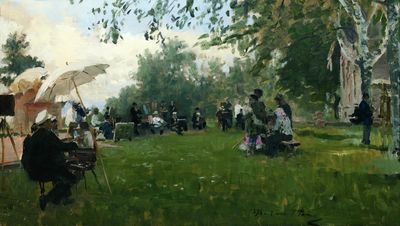 На Академической даче. 1898