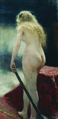 Натурщица. 1895