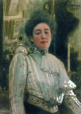 Портрет Александры Павловны Боткиной. 1901