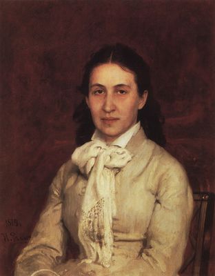 Портрет Е.Г. Мамонтовой. 1874-1879