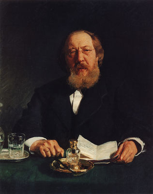 Портрет И.С. Аксакова. 1878