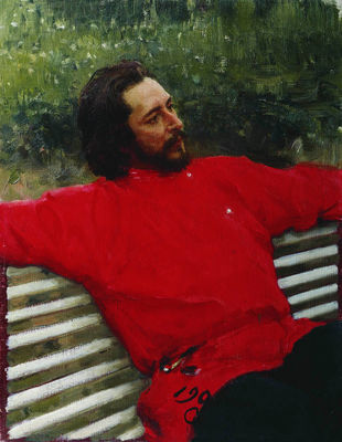 Портрет Л.Н. Андреева (Летний отдых). 1905