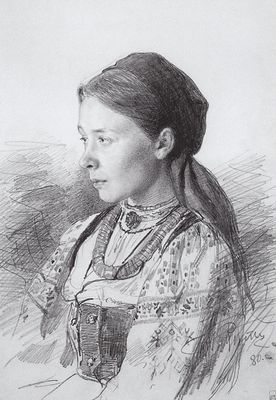 Портрет М.и. Арцыбушевой. 1880